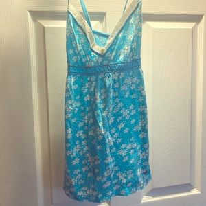 Hollister Cris Cross Light Blue Tank Top (M)